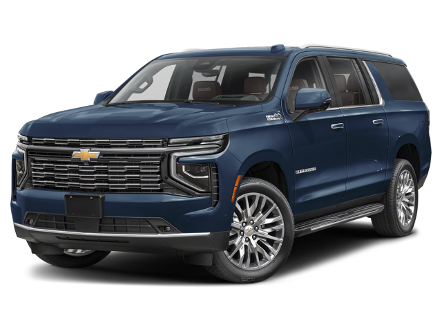 Image of 2024 Lakeshore blue metallic Chevrolet Suburban High Country