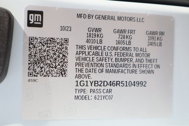 2024 Chevrolet Corvette Stingray 2LT