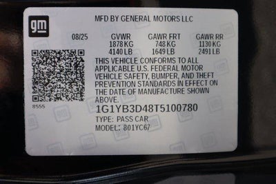 2026 Chevrolet Corvette Stingray 2LT