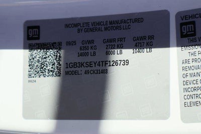 2026 Chevrolet Silverado 3500 HD Chassis Cab Work Truck