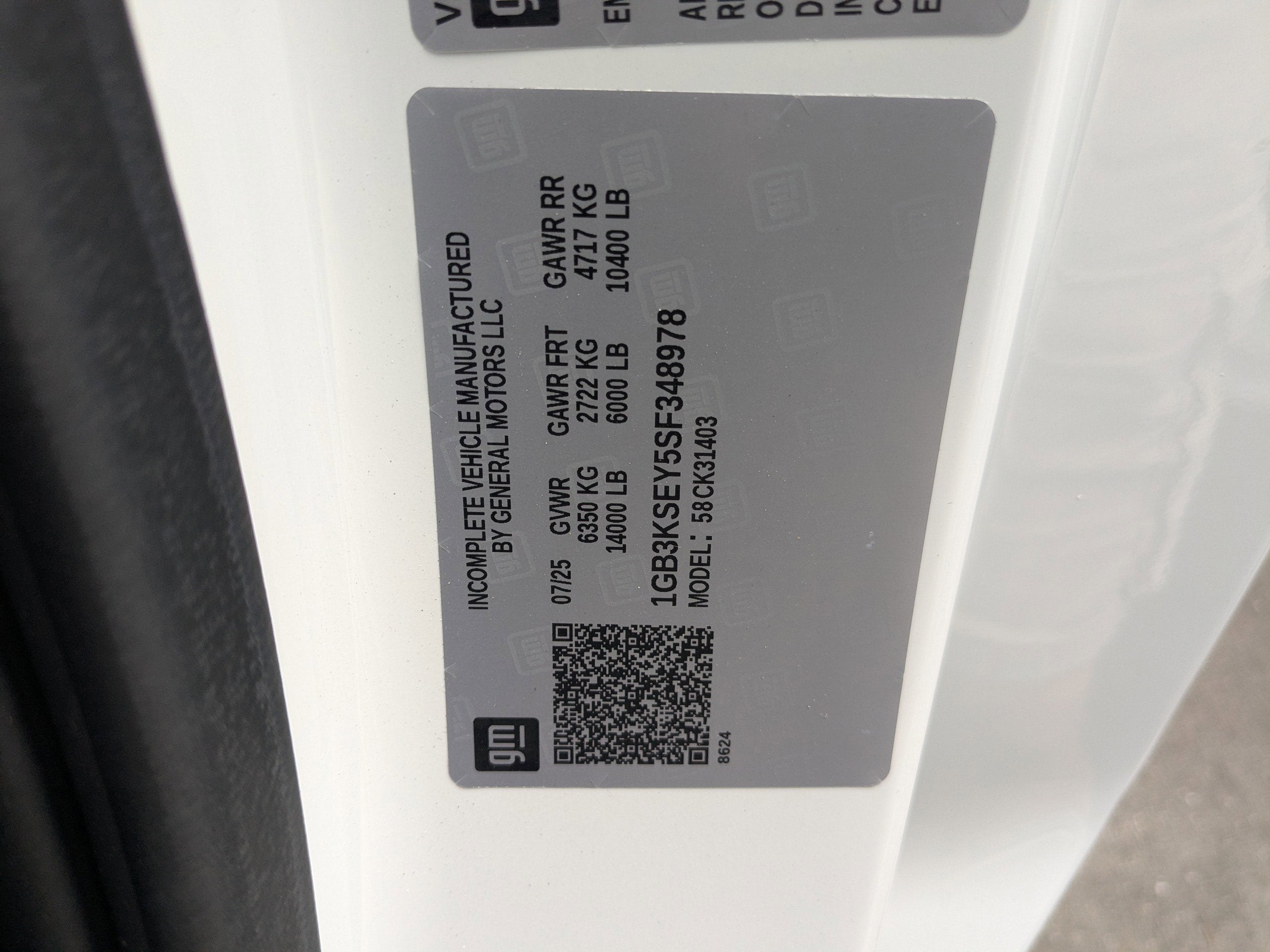 2025 Chevrolet Silverado 3500 HD Chassis Cab Work Truck