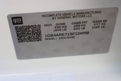 2025 Chevrolet Silverado 3500 HD Chassis Cab Work Truck