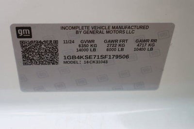 2025 Chevrolet Silverado 3500 HD Chassis Cab Work Truck