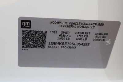 2025 Chevrolet Silverado 3500 HD Chassis Cab Work Truck