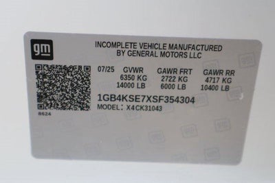 2025 Chevrolet Silverado 3500 HD Chassis Cab Work Truck