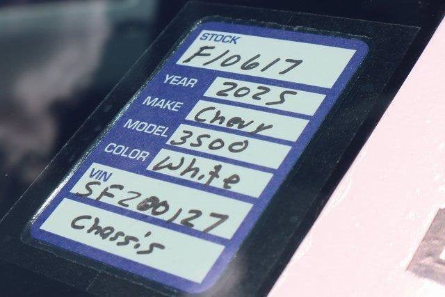 2025 Chevrolet Silverado 3500 HD Chassis Cab Work Truck