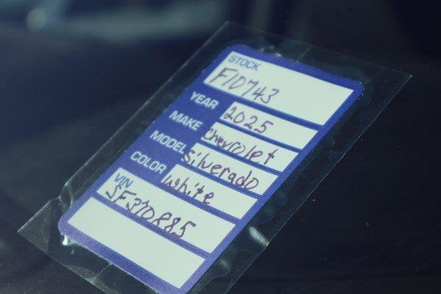 2025 Chevrolet Silverado 3500 HD Chassis Cab Work Truck