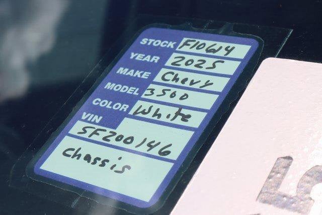 2025 Chevrolet Silverado 3500 HD Chassis Cab Work Truck