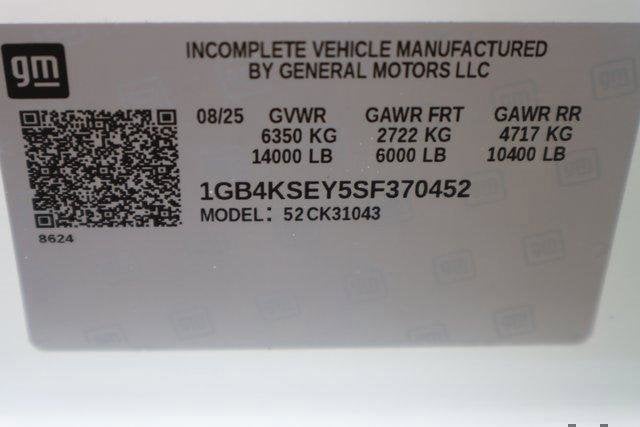 2025 Chevrolet Silverado 3500 HD Chassis Cab Work Truck