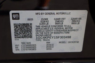 2025 Chevrolet Silverado 2500 HD LTZ