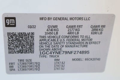 2022 Chevrolet Silverado 2500 HD LT