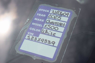 2025 Chevrolet Silverado 1500 WT