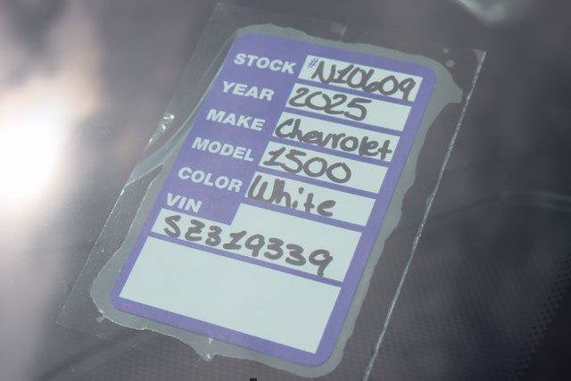 2025 Chevrolet Silverado 1500 WT