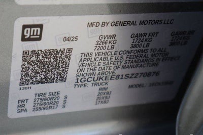 2025 Chevrolet Silverado 1500 RST