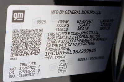 2025 Chevrolet Silverado 1500 RST