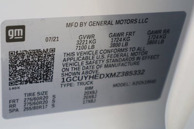 2021 Chevrolet Silverado 1500 High Country