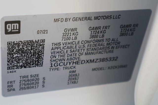 2021 Chevrolet Silverado 1500 High Country