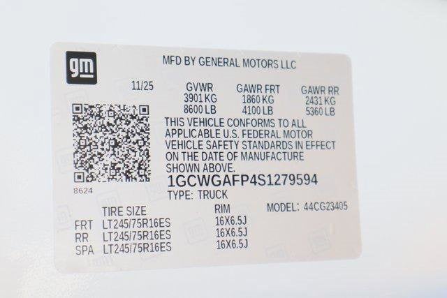 2025 Chevrolet Express Cargo 2500 WT