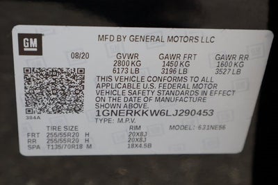 2020 Chevrolet Traverse Premier