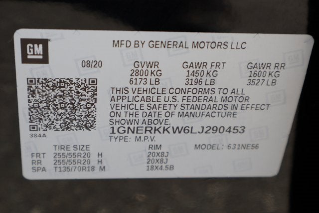 2020 Chevrolet Traverse Premier