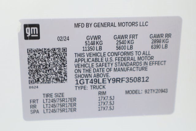 2024 GMC Sierra 2500 HD Pro