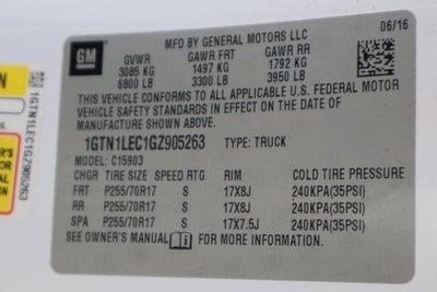 2016 GMC Sierra 1500 Base