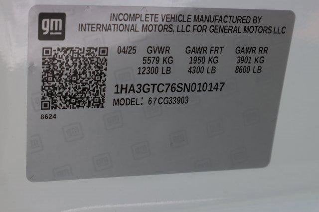 2025 Chevrolet Express Cutaway 3500 1WT