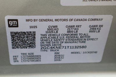 2026 Chevrolet Silverado 2500 HD LT