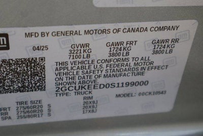 2025 Chevrolet Silverado 1500 RST