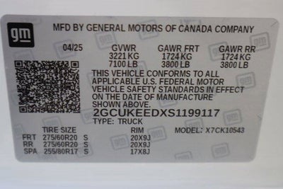 2025 Chevrolet Silverado 1500 RST