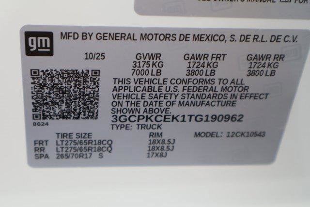 2026 Chevrolet Silverado 1500 Custom Trail Boss