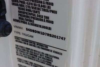 2024 Chevrolet Low Cab Forward 3500 HG MEDIUM ASH GRAY