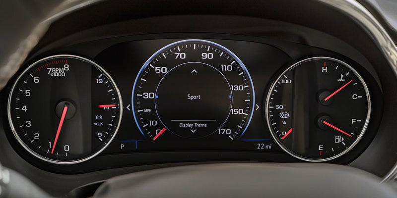 2019 Chevrolet Malibu dashboard - Big Bend Chevrolet in Chiefland FL