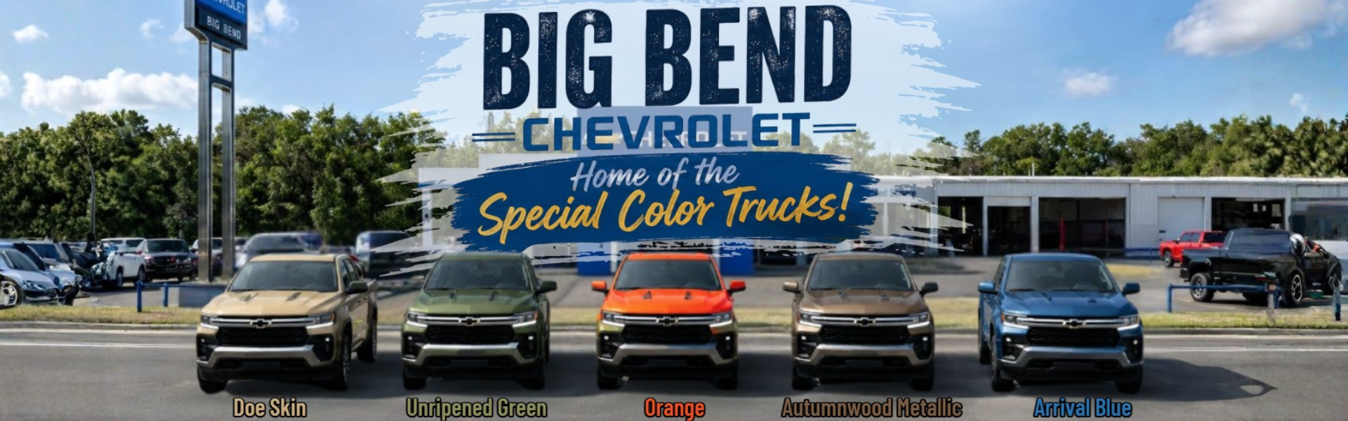 Home of the special color trucks