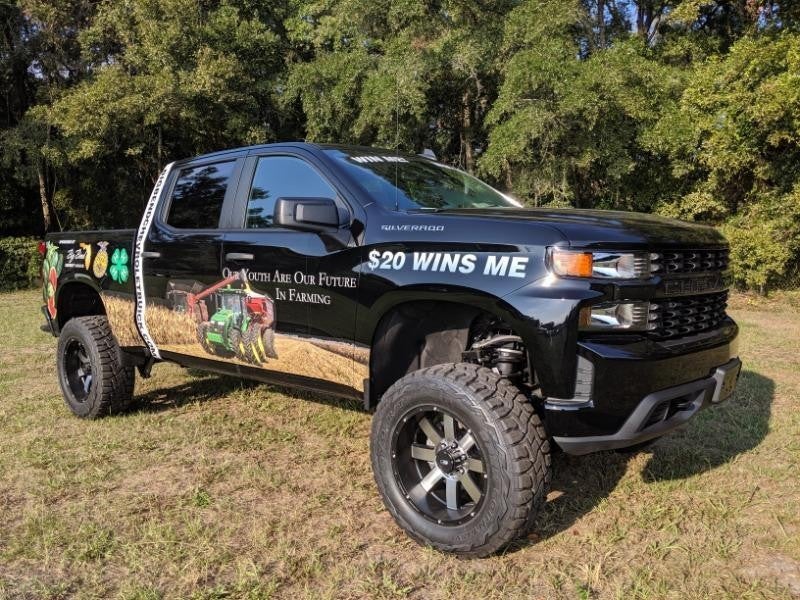 Customized Silverado Truck